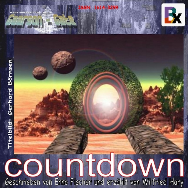 Boekomslag van Romanvertonung GAARSON-GATE 001: countdown - Kapitel 07