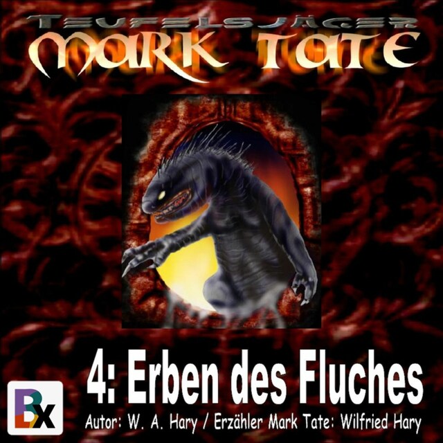 Book cover for Hörbuch Mark Tate 004: Erben des Fluches