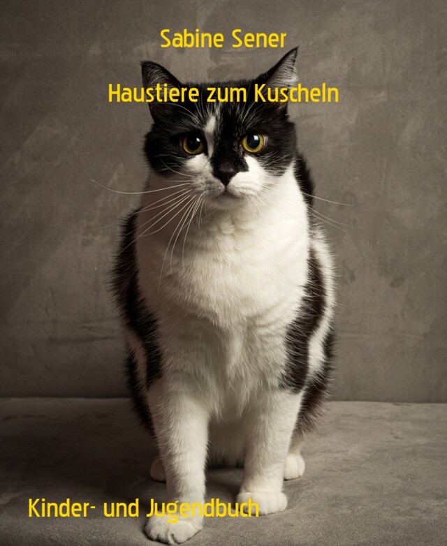 Buchcover für Haustiere zum Kuscheln