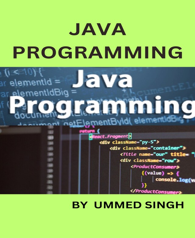 Book cover for Programming with JAVA