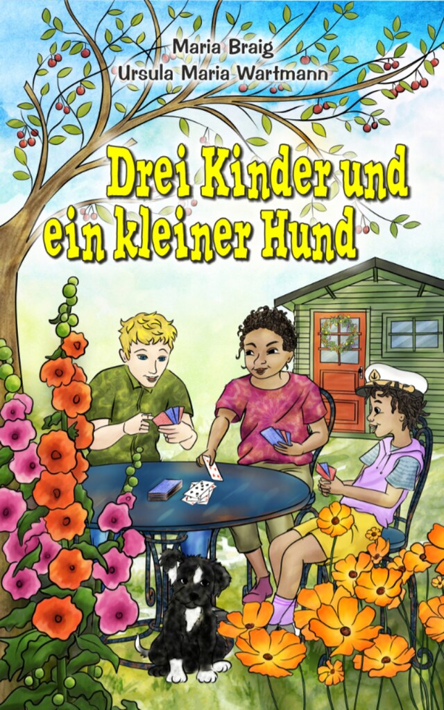 Book cover for Drei Kinder und ein kleiner Hund