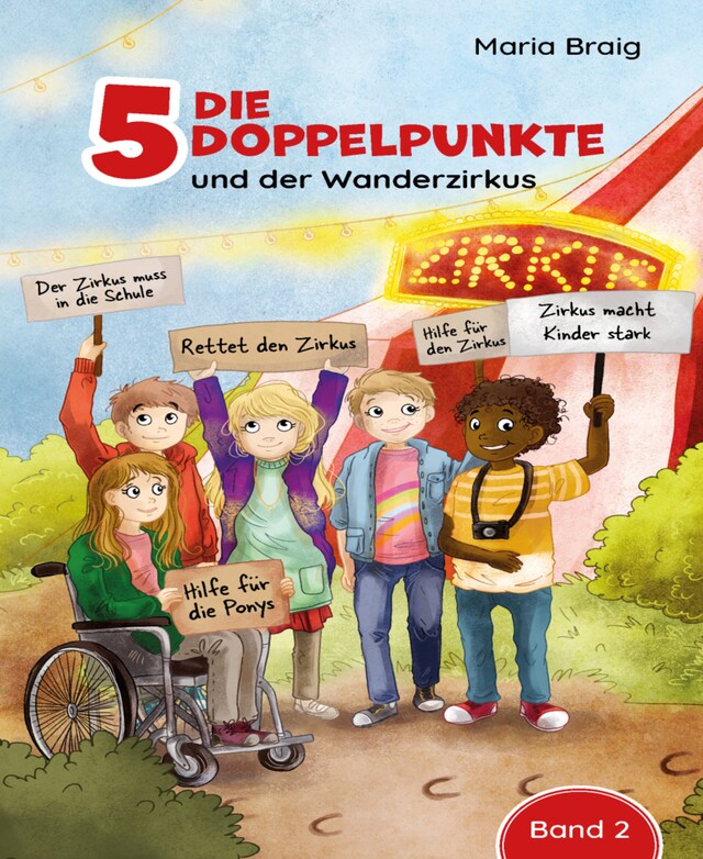 Bogomslag for Die 5 Doppelpunkte und der Wanderzirkus