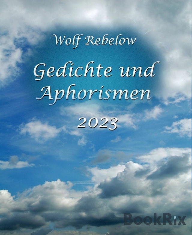 Buchcover für Gedichte und Aphorismen 2023