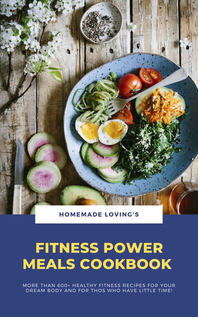 Boekomslag van Fitness Power Meals Cookbook