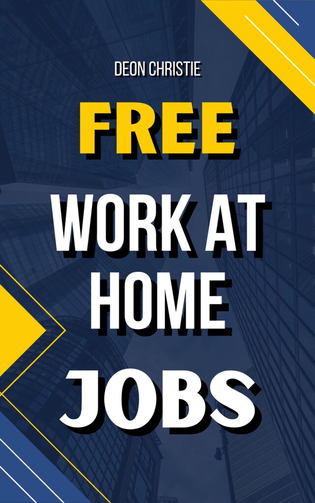 Okładka książki dla Free Work At Home Jobs