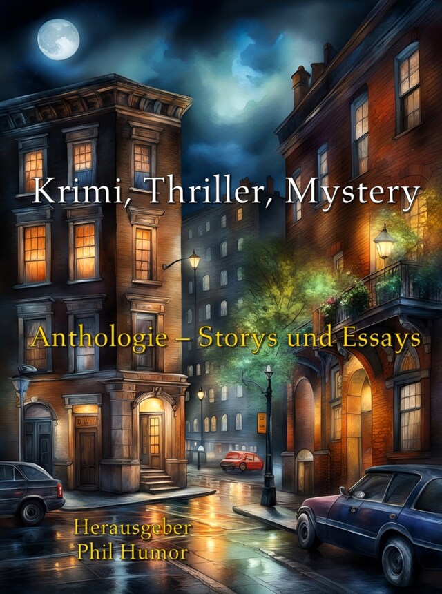 Book cover for Krimi, Thriller, Mystery