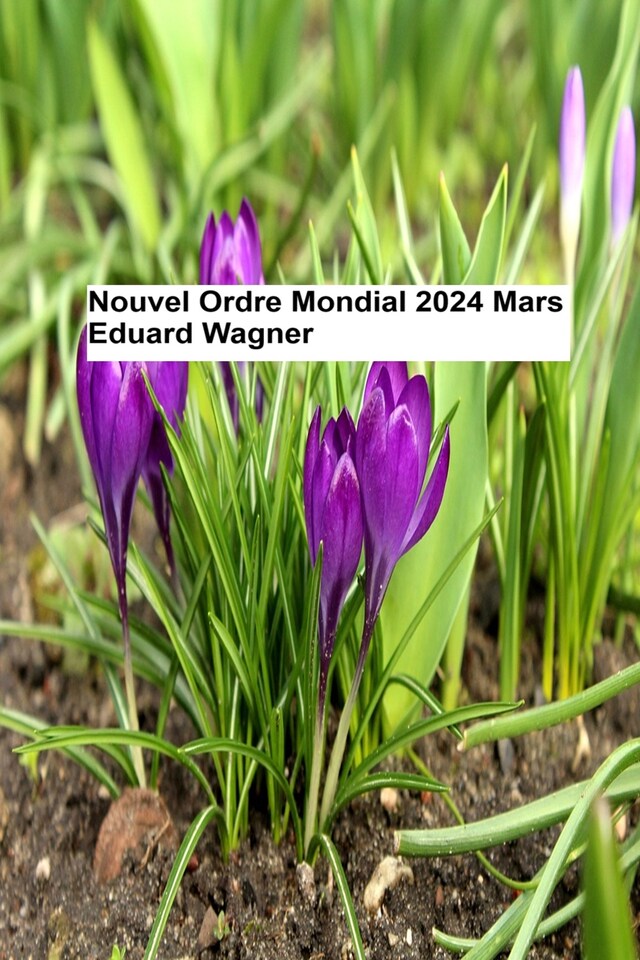 Kirjankansi teokselle Nouvel Ordre Mondial - Mars 2024