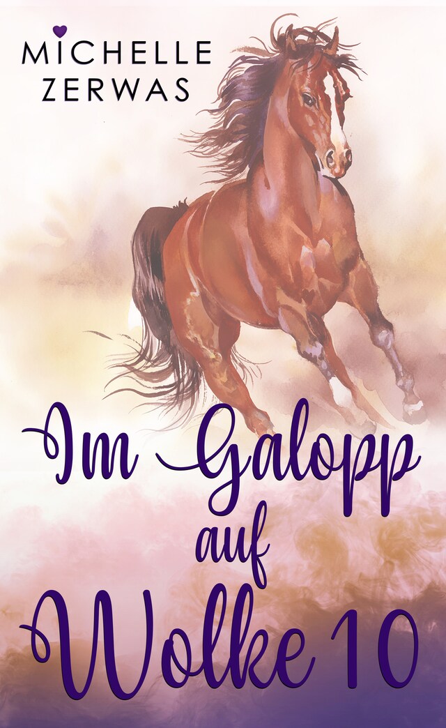 Couverture de livre pour Im Galopp auf Wolke 10