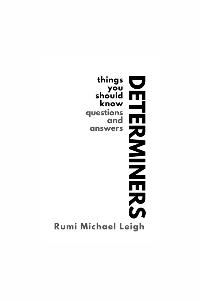 Book cover for Determiners