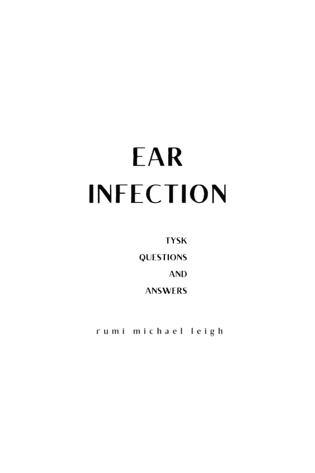 Buchcover für Ear Infection