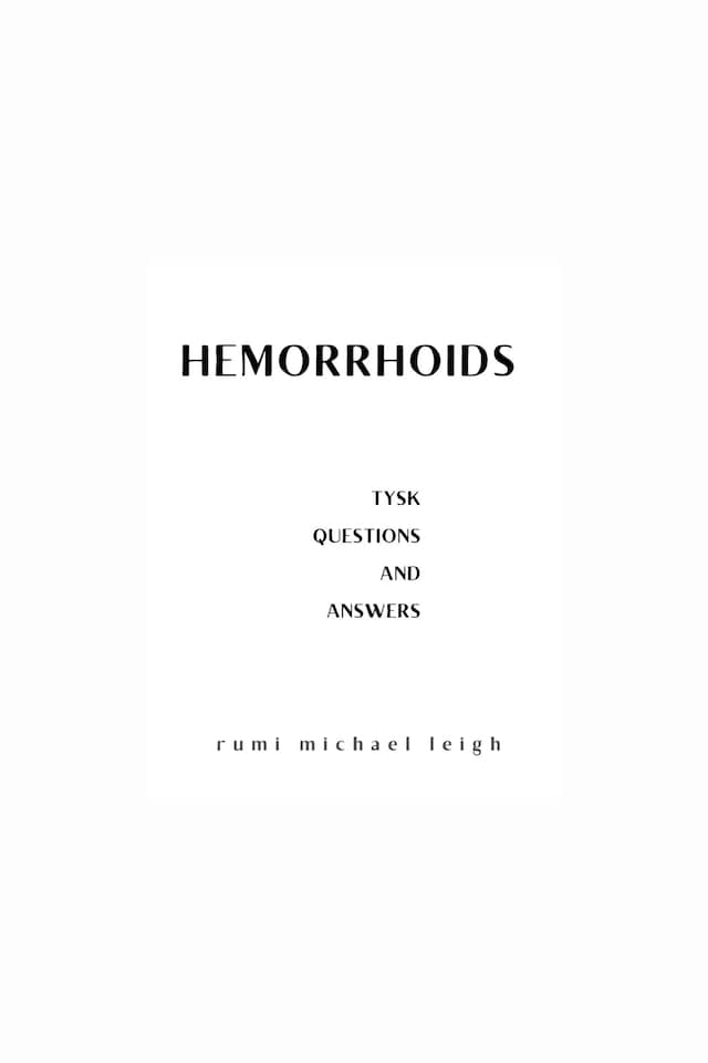 Buchcover für Hemorrhoids