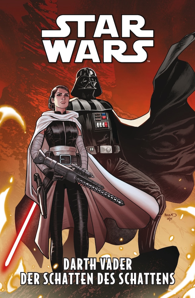 Copertina del libro per Star Wars - Darth Vader  - Der Schatten des Schattens