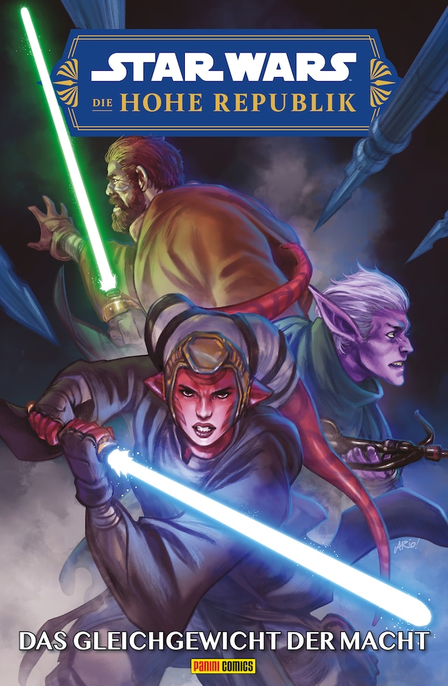 Boekomslag van Star Wars: Die Hohe Republik - Das Gleichgewicht der Macht