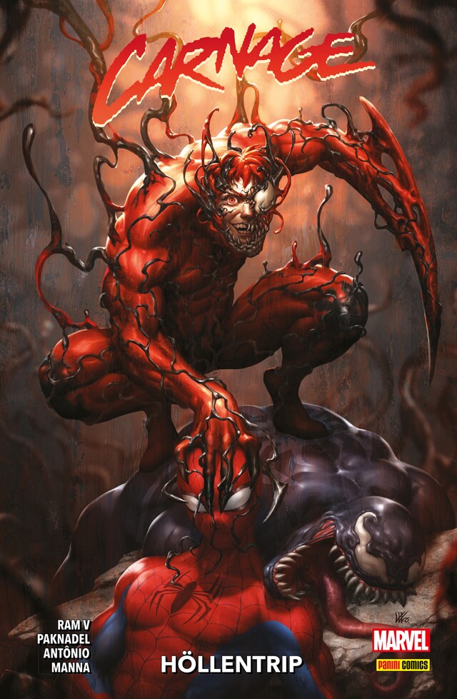 Book cover for CARNAGE 2 - HÖLLENTRIP