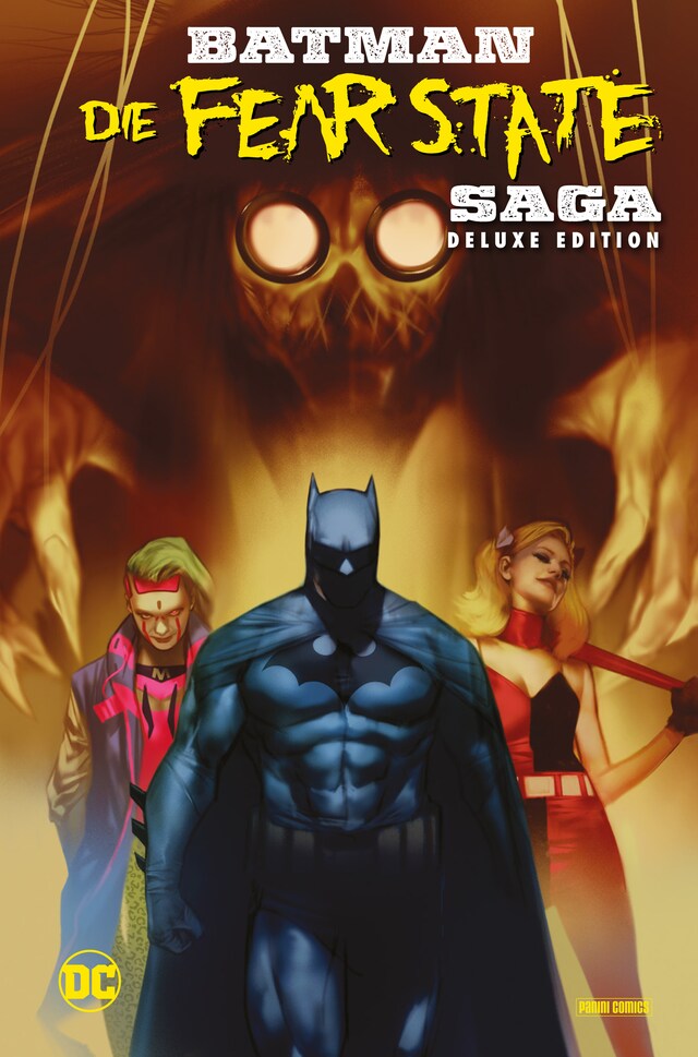 Kirjankansi teokselle Batman: Die Fear State Saga (Deluxe Edition)