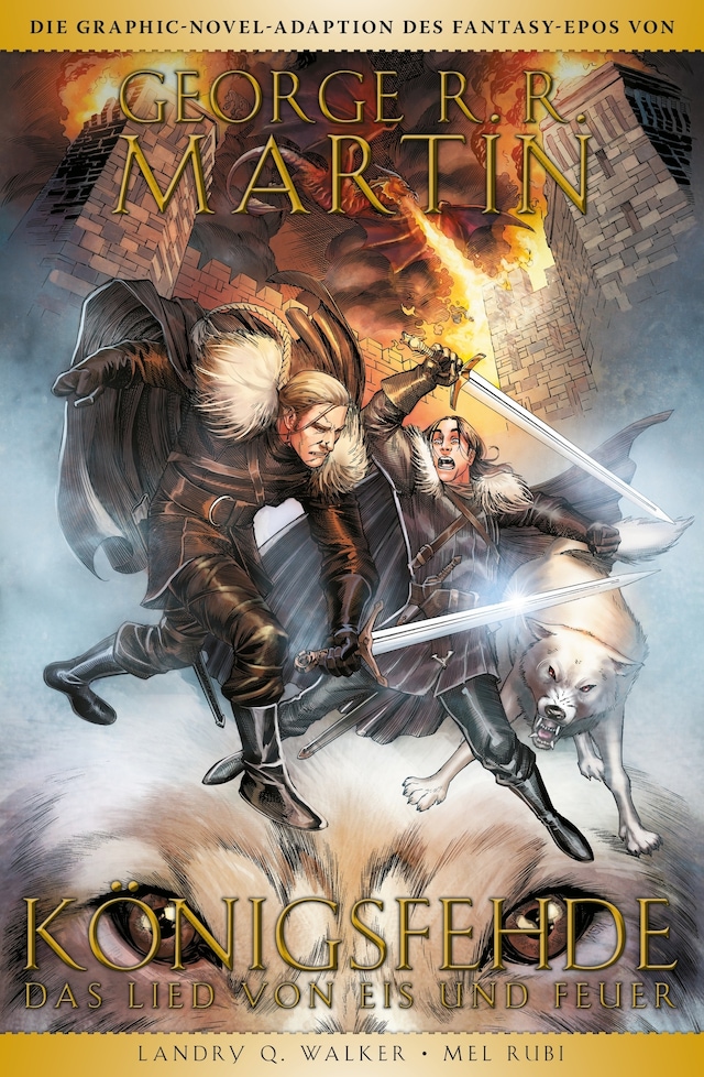 Book cover for Game of Thrones Graphic Novel - Königsfehde 4