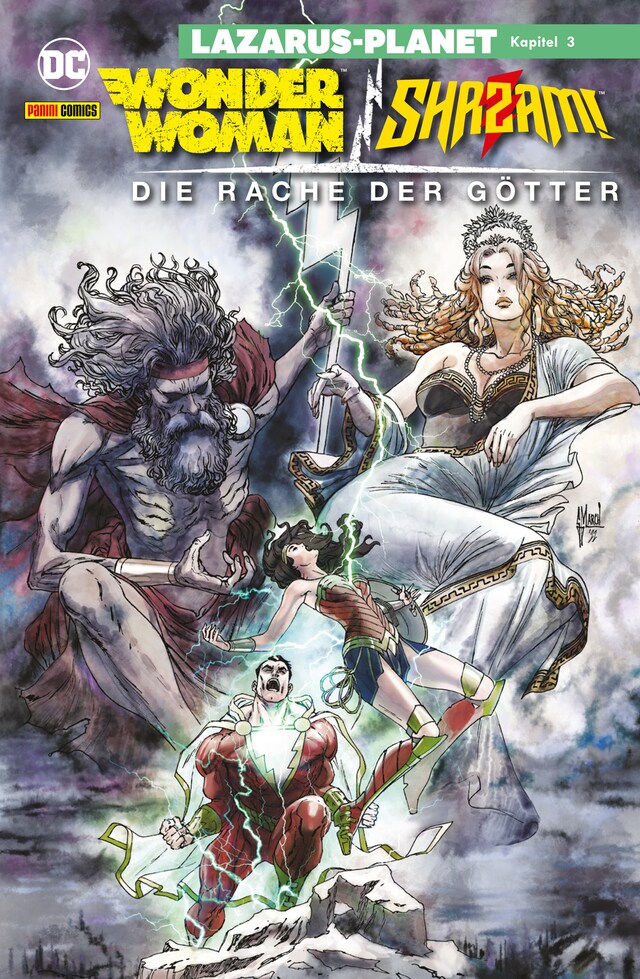 Copertina del libro per Wonder Woman/Shazam!: Die Rache der Götter