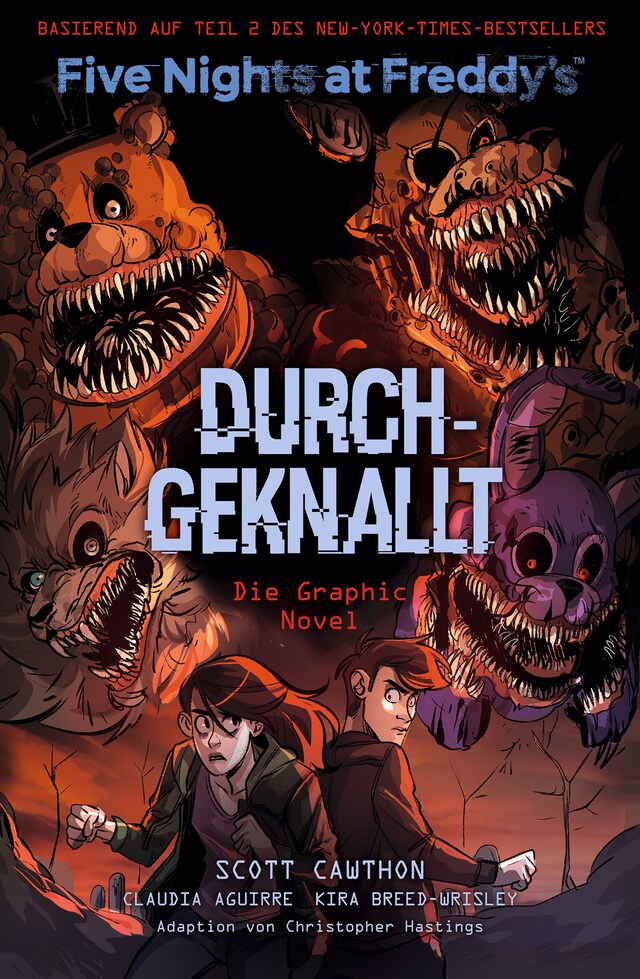 Buchcover für Five Nights at Freddy's: Durchgeknallt - Die Graphic Novel