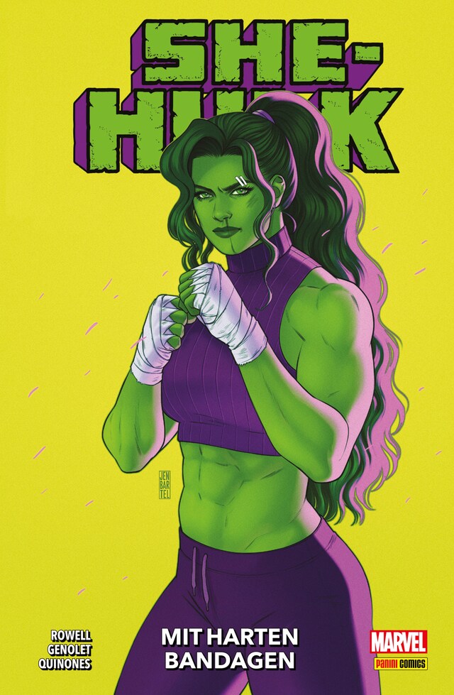 Portada de libro para SHE-HULK 3 - MIT HARTEN BANDAGEN