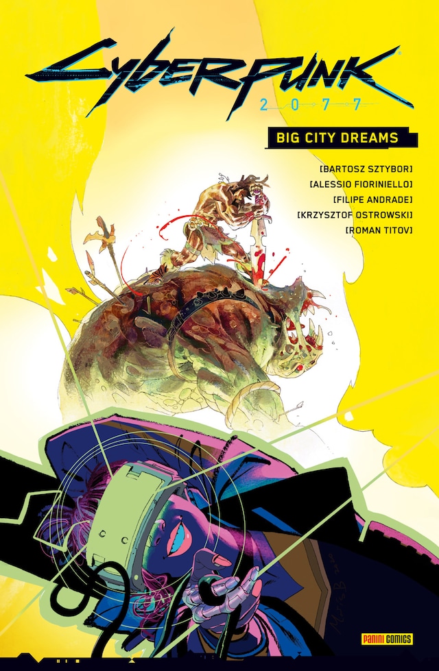 Book cover for Cyberpunk 2077 (Band 6) - Big City Dreams