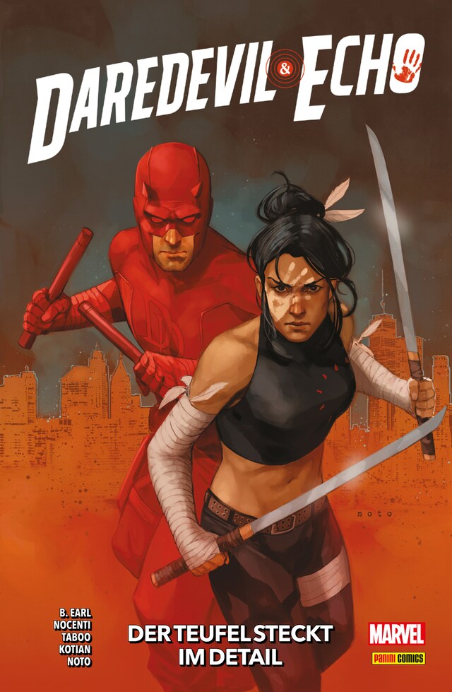 DAREDEVIL & ECHO - DER TEUFEL STECKT IM DETAIL Buchcover für DAREDEVIL & ECHO - DER TEUFEL STECKT IM DETAIL