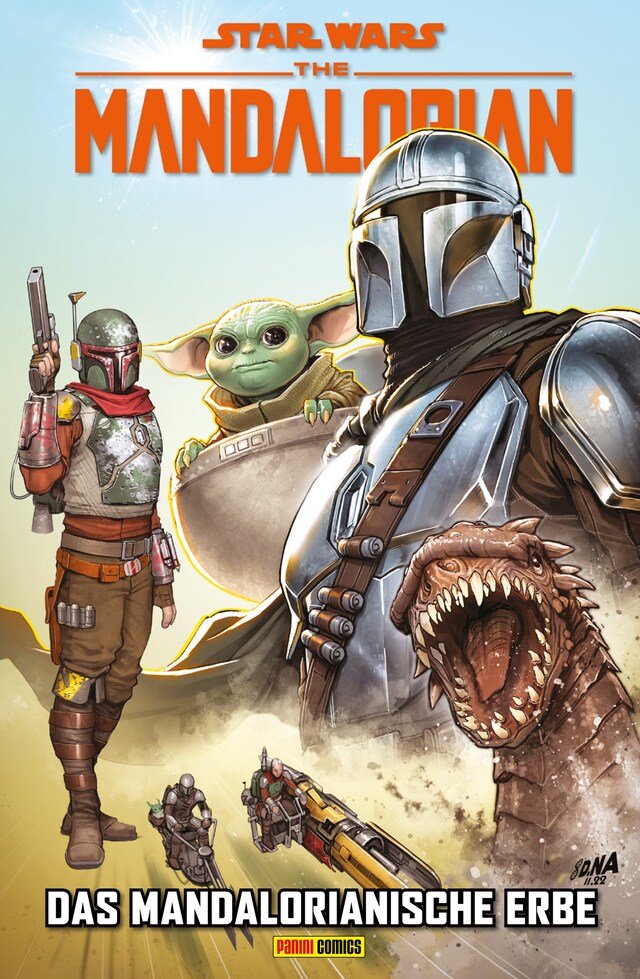 Portada de libro para Star Wars - The Mandalorian - Das Mandalorianische Erbe