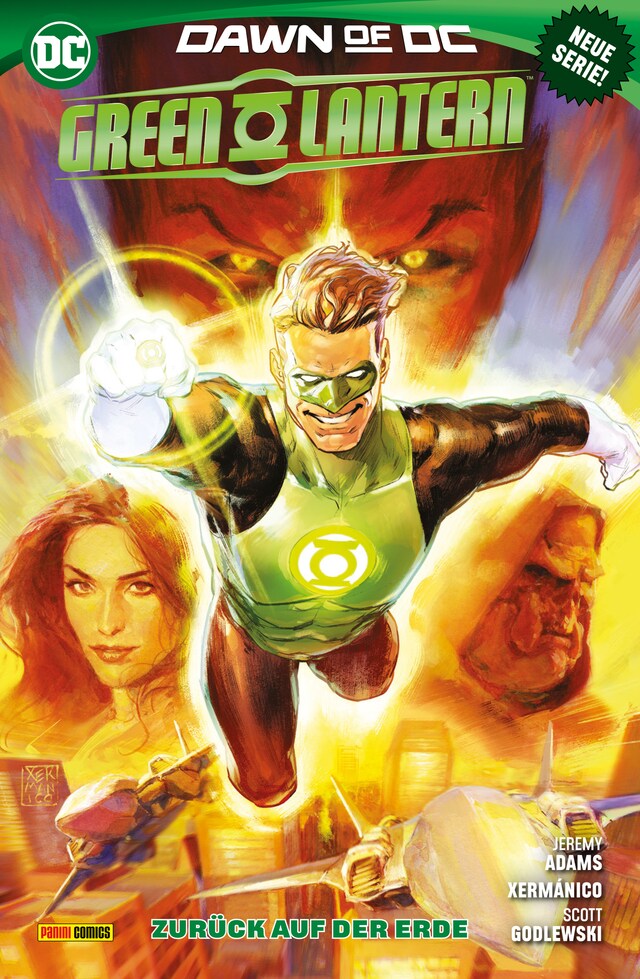 Boekomslag van Green Lantern - Bd. 1 (3. Serie): Zurück auf der Erde