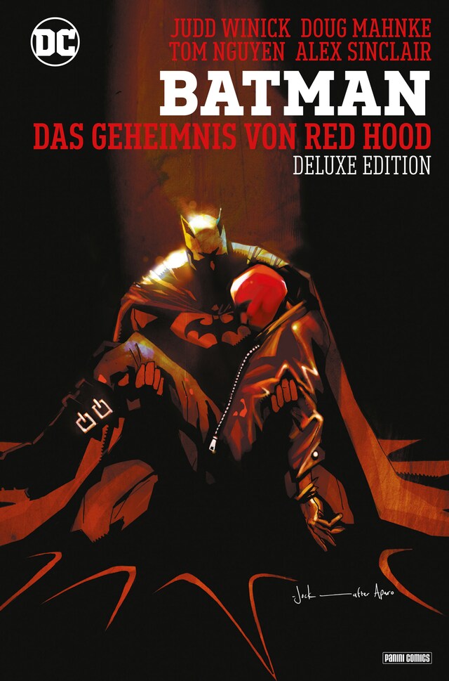 Boekomslag van Batman - Das Geheimnis von Red Hood (Deluxe Edition/Under the Red Hood)