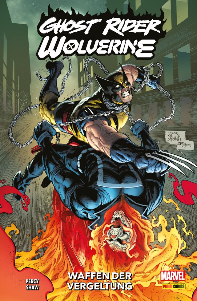 Book cover for GHOST RIDER & WOLVERINE - WAFFEN DER VERGELTUNG