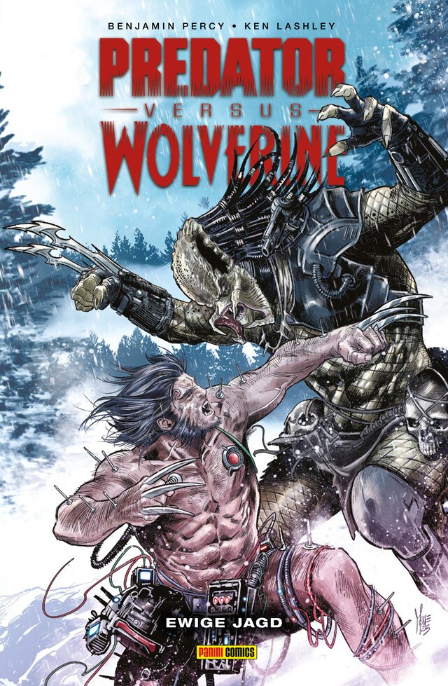 Bokomslag for Predator vs. Wolverine - Ewige Jagd