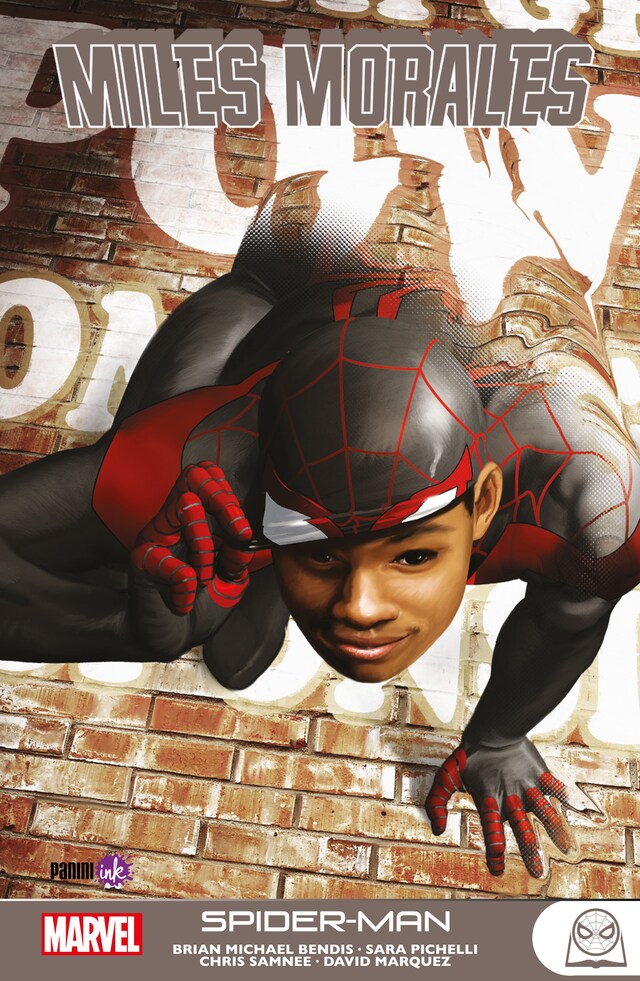 Boekomslag van MILES MORALES - SPIDER-MAN