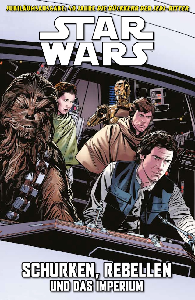 Book cover for Star Wars - Schurken, Rebellen und das Imperium