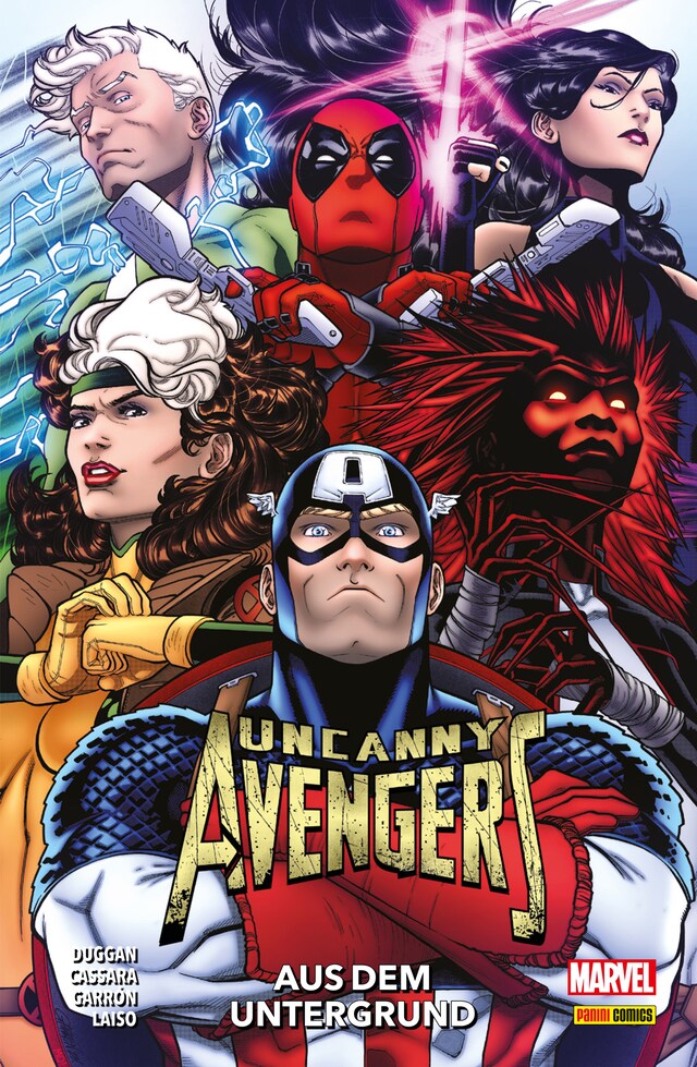 Okładka książki dla UNCANNY AVENGERS - AUS DEM UNTERGRUND