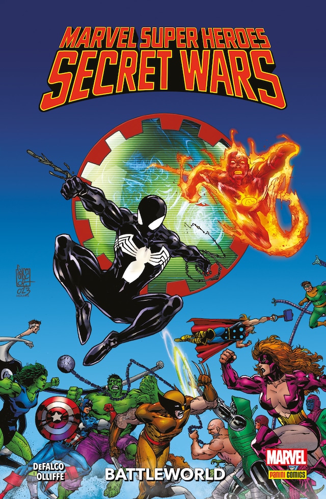 Book cover for MARVEL SUPER HEROES SECRET WARS - BATTLEWORLD