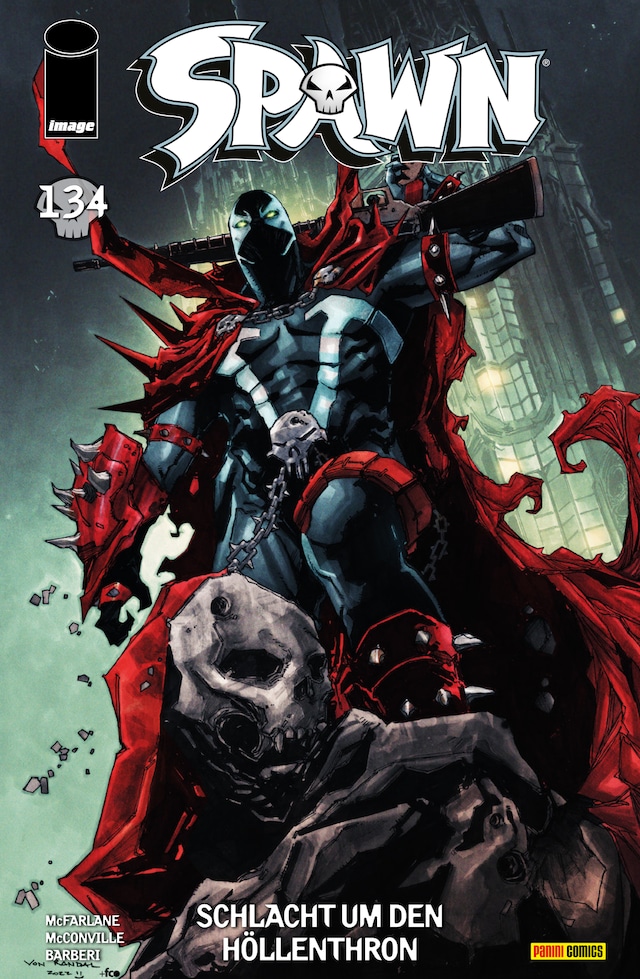 Portada de libro para Spawn (Band 134) - Schlacht um den Höllenthron