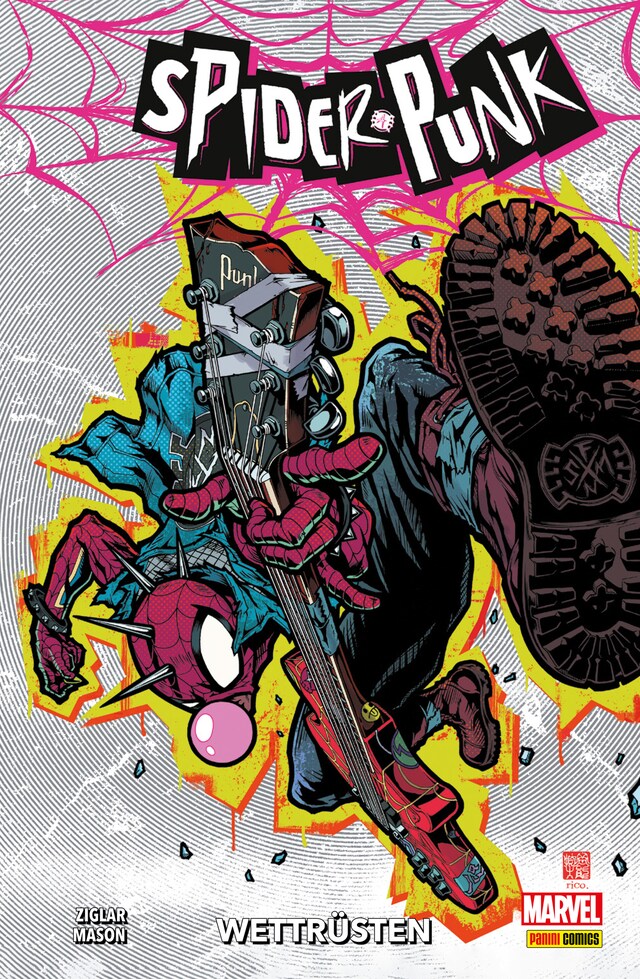 Book cover for SPIDER-PUNK - WETTRÜSTEN