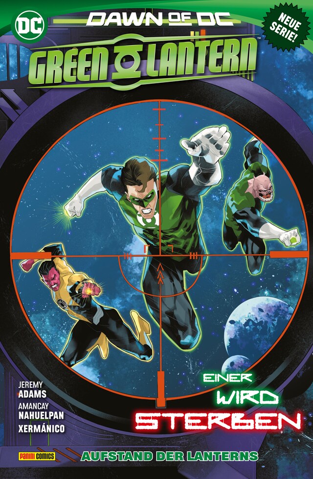 Bogomslag for Green Lantern: Dawn of DC - Bd. 2 (3. Serie): Aufstand der Lanterns