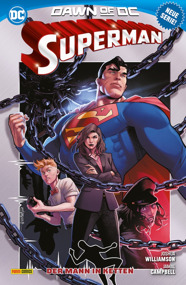 Okładka książki dla Superman - Bd. 2 (3. Serie): Der Mann in Ketten