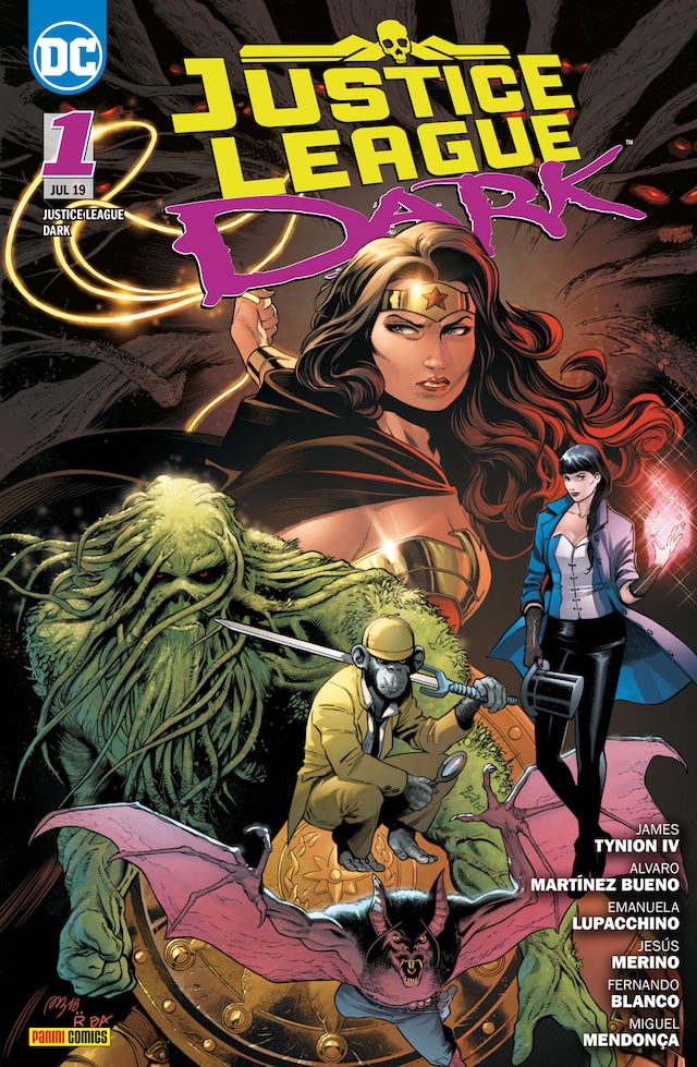 Kirjankansi teokselle Justice League Dark: Bd.1: Hexenstunde