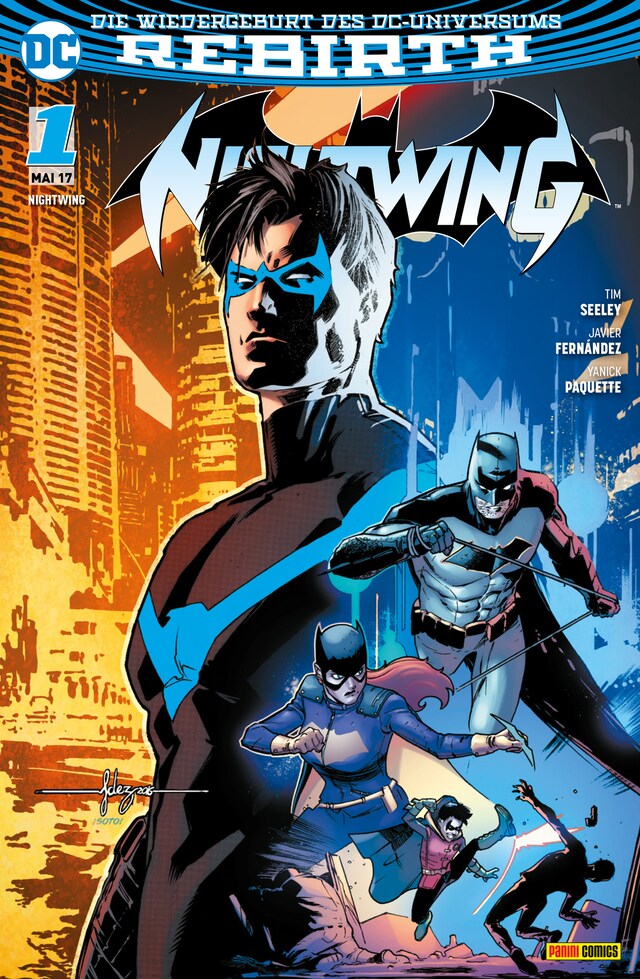 Book cover for Nightwing: Bd. 1 (2. Serie): Besser als Batman