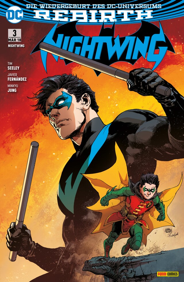 Okładka książki dla Nightwing: Bd. 3 (2. Serie): Nightwing muss sterben!