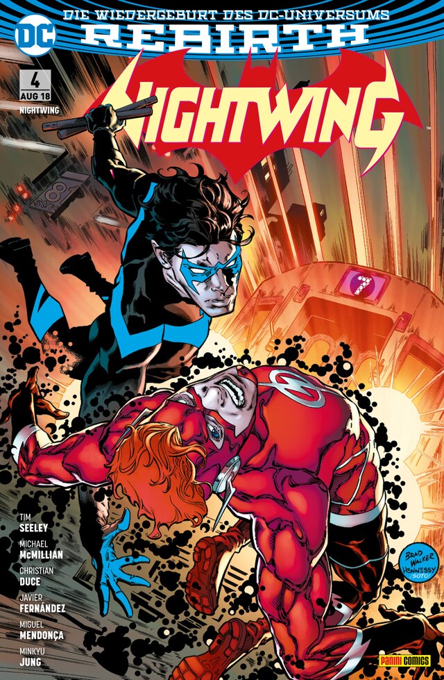 Boekomslag van Nightwing: Bd. 4 (2. Serie): Blockbuster