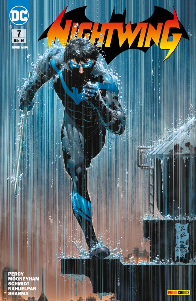 Boekomslag van Nightwing: Bd. 7 (2. Serie): Gefangen im Dark Web