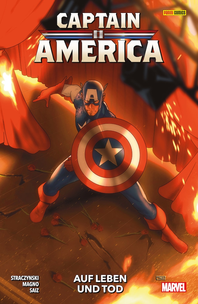 Book cover for CAPTAIN AMERICA 2 - AUF LEBEN UND TOD