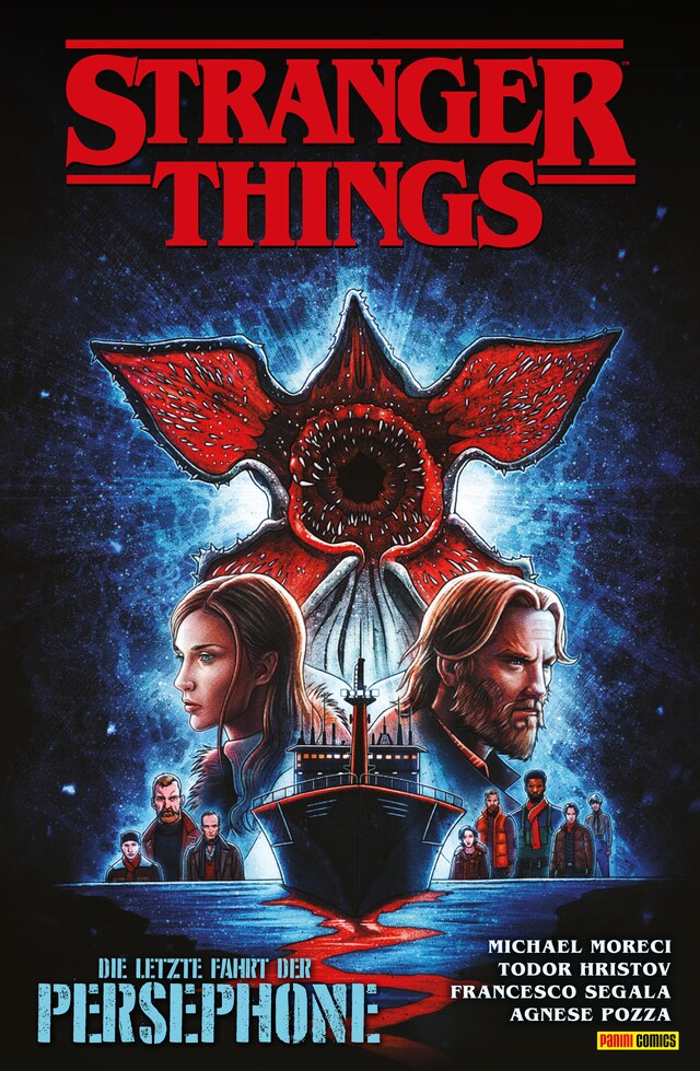 Bokomslag för Stranger Things (Band 9) - Die letzte Fahrt der Persephone