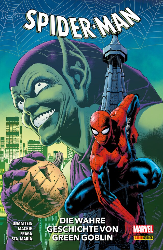 Boekomslag van SPIDER-MAN - DIE WAHRE GESCHICHTE VON GREEN GOBLIN