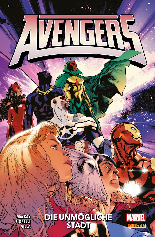 Book cover for AVENGERS PAPERBACK 1 - DIE UNMÖGLICHE STADT