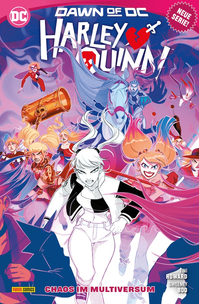 Book cover for Harley Quinn - Bd. 2 (4. Serie): Chaos im Multiversum