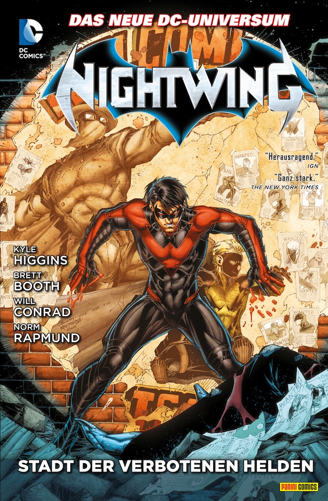 Kirjankansi teokselle Nightwing  - Bd. 4: Stadt der verbotenen Helden