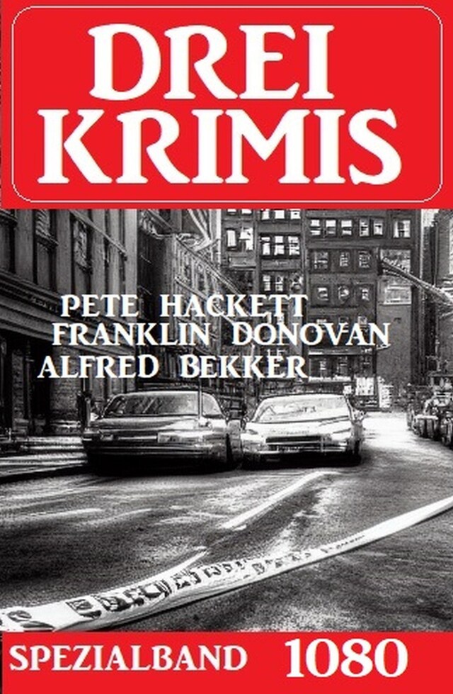 Book cover for Drei Krimis Spezialband 1080